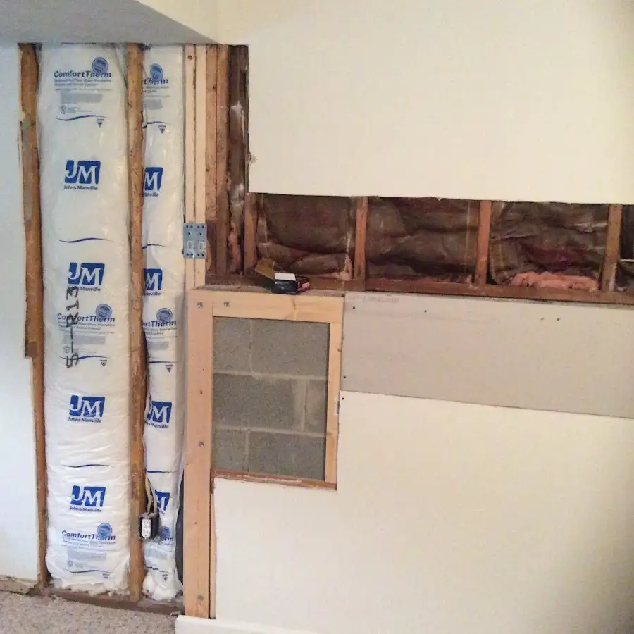 Wall insulation replacement during Odor Removal & Deodorization in Garden Grove